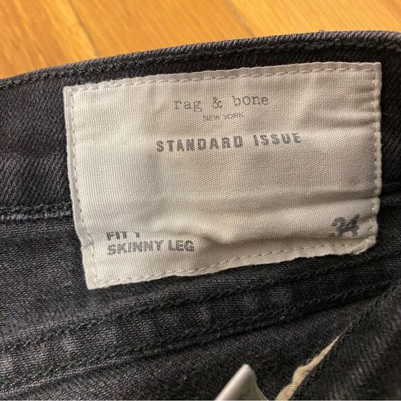 Rag & Bone Men's Standard Issue Fit 1 Skinny Jeans, Size: 34 - Picture 1 of 5